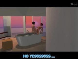 Mom and Son's Unforgettable Zoo Adventure: Watch the Free Cartoon Sex Video Now!